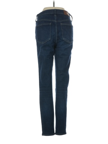 Madewell Tall 9" Mid-Rise Skinny Jeans in Orland Wash: TENCEL&trade; Denim Edition (view 2)
