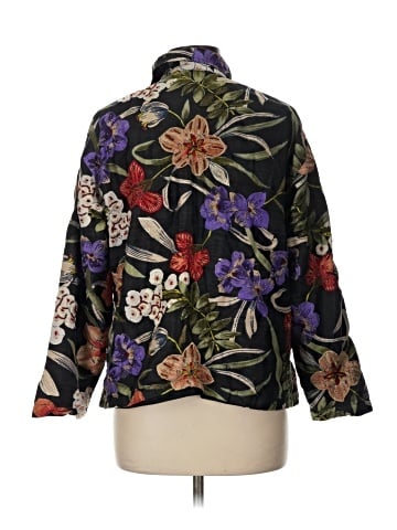 Chico's Design 3/4 Sleeve Silk Top (view 2)