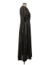 MSK Metallic Black Gold Casual Dress Size M - photo 4