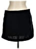 Free People 100% Polyester Solid Black Casual Skirt Size 8 - photo 2