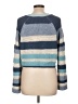 RSQ 100% Polyester Stripes Blue Pullover Sweater Size L - photo 2