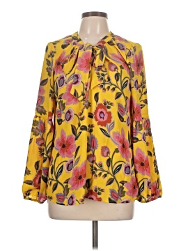 Black Rainn Long Sleeve Blouse