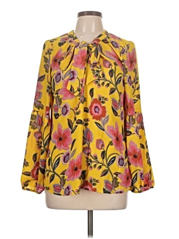 Black Rainn Long Sleeve Blouse (view 1)