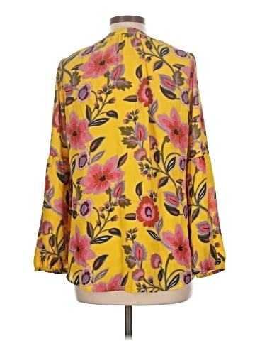 Black Rainn Long Sleeve Blouse (view 2)