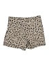 INC International Concepts Animal Print Tan Shorts Size 12 - photo 2