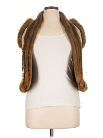 Lipstik Faux Fur Vest (view 1)