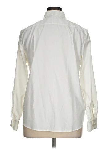 Jones New York Signature Long Sleeve Button-Down Shirt (view 2)