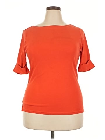 Lauren by Ralph Lauren Short Sleeve Top (view 1)