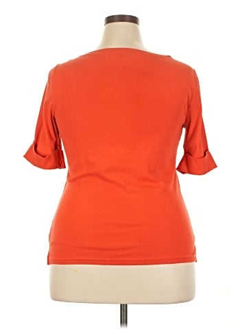 Lauren by Ralph Lauren Short Sleeve Top (view 2)