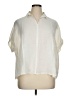 Assorted Brands Ivory Short Sleeve Blouse Size XL (estimated) - photo 1