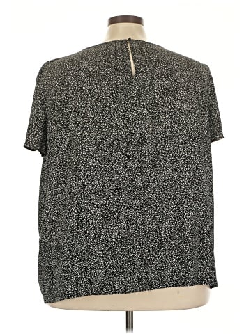 LC Lauren Conrad Short Sleeve Blouse (view 2)
