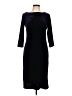 Kathie Lee Solid Black Cocktail Dress Size M - photo 1