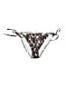 Vince Camuto Animal Print Silver Swimsuit Bottoms Size M - photo 1