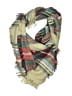 Unbranded Plaid Green Tan Scarf One size - photo 1