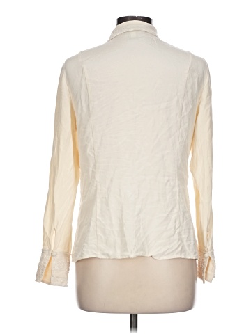 Ann Taylor Long Sleeve Silk Top (view 2)