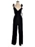 As U Wish Solid Black Jumpsuit Size S - photo 1