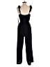 As U Wish Solid Black Jumpsuit Size S - photo 2