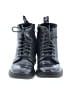 Dr. Martens Gray Silver Ankle Boots Size 5 - photo 2