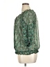 Variations Green 3/4 Sleeve Blouse Size XL - photo 5