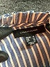 Atmosphere 100% Viscose Stripes Blue Long Sleeve Button-Down Shirt Size 10 - photo 7