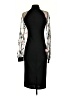 Shein Graphic Black Cocktail Dress Size S - photo 2