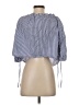 Active USA Blue 3/4 Sleeve Blouse Size S - photo 2