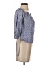 Active USA Blue 3/4 Sleeve Blouse Size S - photo 4