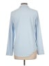 PETER MILLAR Blue Long Sleeve Blouse Size L - photo 2