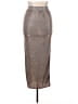 Fashion Nova 100% Polyester Metallic Silver Formal Skirt Size XL - photo 1