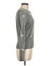 La Vie Rebecca Taylor Stars Gray Pullover Sweater Size M - photo 4