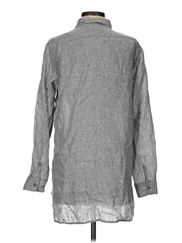 Garnet Hill Long Sleeve Button-Down Shirt (view 2)