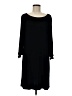 Paraphrase Solid Black Casual Dress Size M - photo 1