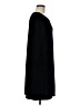 Paraphrase Solid Black Casual Dress Size M - photo 4