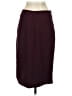 Tibi Solid Burgundy Formal Skirt Size 4 - photo 2