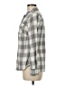 Eddie Bauer 100% Cotton Plaid Gray Long Sleeve Button-Down Shirt Size M - photo 5
