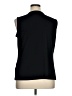 Christopher & Banks Black Sleeveless Blouse Size XL - photo 2