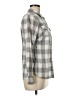 Eddie Bauer 100% Cotton Plaid Gray Long Sleeve Button-Down Shirt Size M - photo 4