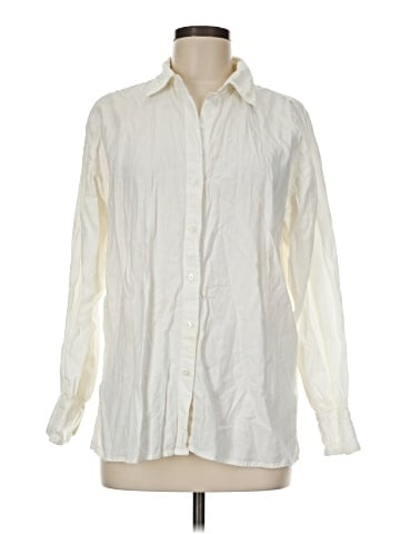Banana Republic Factory Store Long Sleeve Button-Down Shirt (view 1)