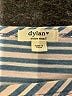 Dylan 100% Cotton Stripes Blue Casual Dress Size XS - photo 7