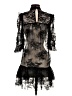 Eggie Black Cocktail Dress Size XS - photo 2