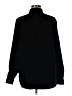 Gap 100% Polyester Solid Black Long Sleeve Blouse Size M - photo 2