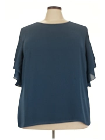 Alfani Short Sleeve Blouse (view 1)