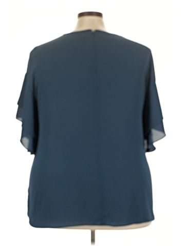 Alfani Short Sleeve Blouse (view 2)