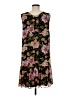 Rose + Olive 100% Polyester Floral Black Cocktail Dress Size M - photo 2