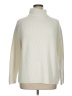 Lands' End Solid Ivory Turtleneck Sweater Size 1X - photo 1