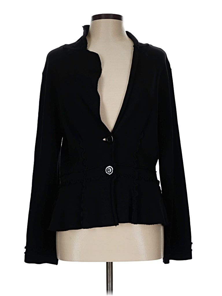 Pre-owned Nine West Blazer Jacket In Black