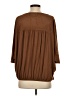 Chico's Brown 3/4 Sleeve Top Size S - photo 2