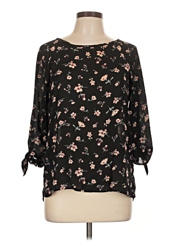 Papermoon 3/4 Sleeve Blouse (view 1)