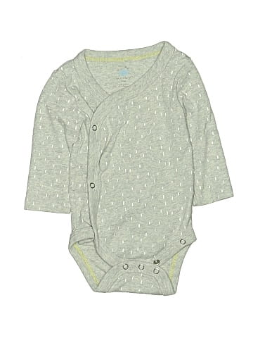 Cloud Island Long Sleeve Onesie (view 1)