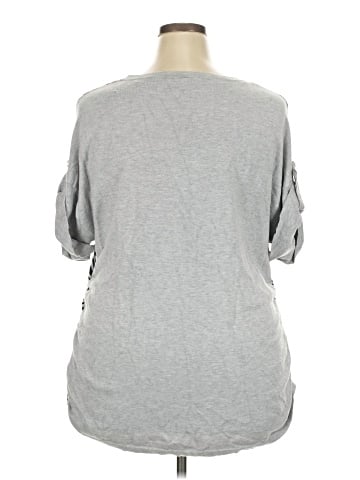 Lane Bryant Outlet Short Sleeve Top (view 2)